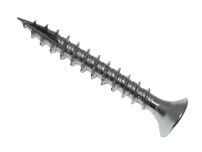 ForgeFix Spectre? PZ Compatible Wood Screw CSK A2 5.0 x 30mm Box 200 FORA2530SS