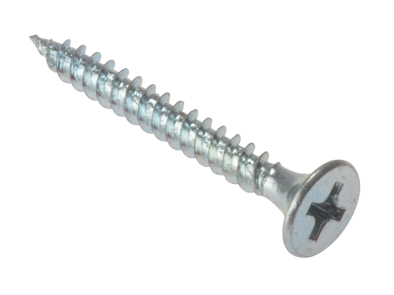 ForgeFix Drywall Screw Phillips Bugle Head FT ZP 3.5 x 25mm Bulk 1000 FORDWS25