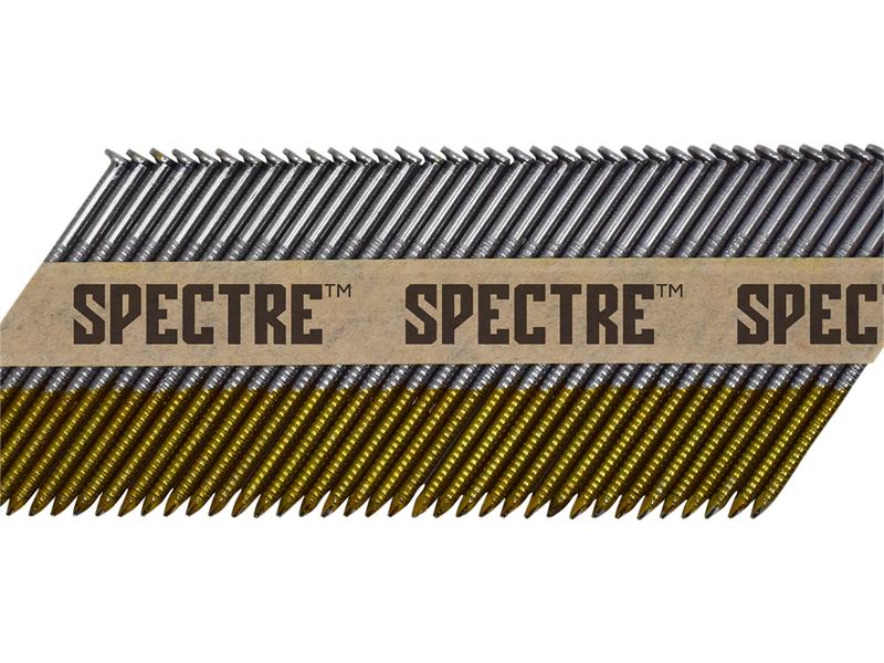 ForgeFix Spectre Collated Framing Nail Galvanised 3.1 x 75mm Box 2200 FORFNR3175G