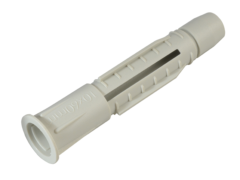 Forgepack Universal Fixing Plugs - Ribbed M10 x 60mm (Pk20)