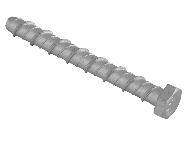 ForgeFix Lightning Bolt Hex Head M10 x 100mm Box 50 FORLGB10100