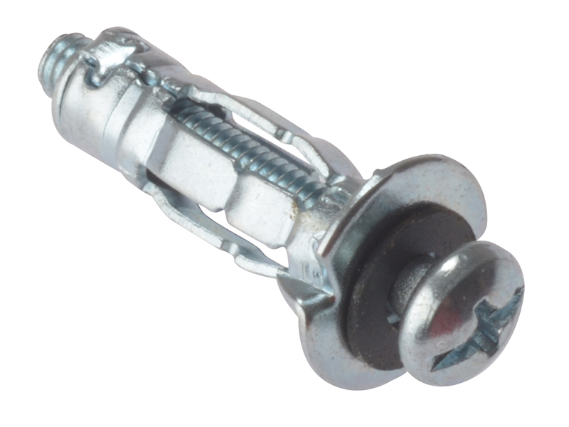 Forgefix Cavity Wall Anchors ZP M4 x 20mm - Bag 10