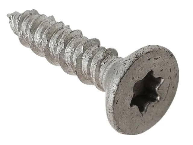 Techfast Masonry Screws Torx CSK 6.3 x 32mm (Box 100) - TFMSCT6332