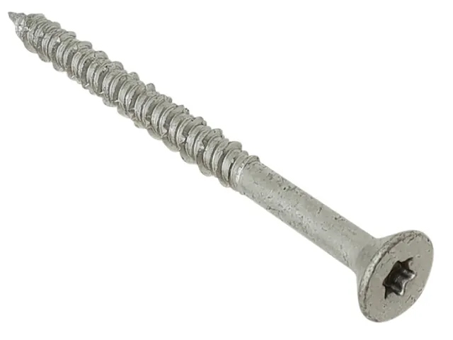 Techfast Masonry Screws Torx CSK 6.3 x 82mm (Box 100) - TFMSCT6382
