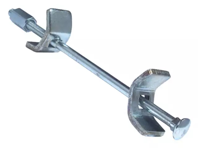 Forgefix Worktop Bolt (Clamp) Zinc Plated 150mm (Pack of 10)