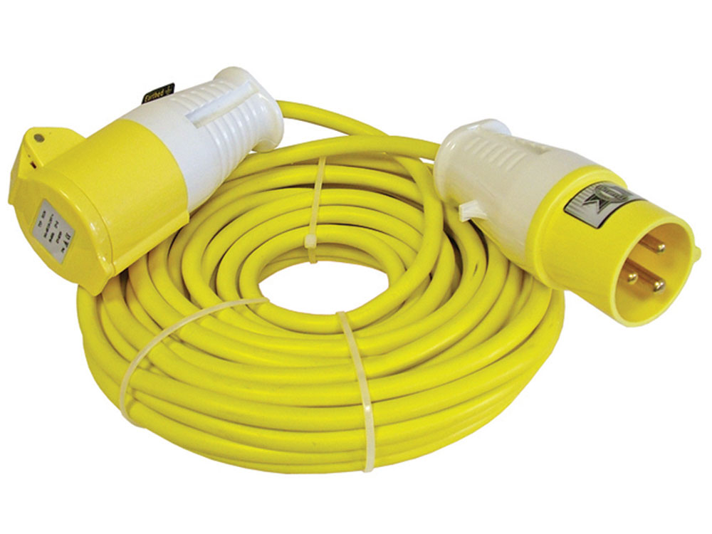 Faithfull 110V Trailing Lead 16 Amp 1.5mm 14 Metre Cable - FPPTL14ML