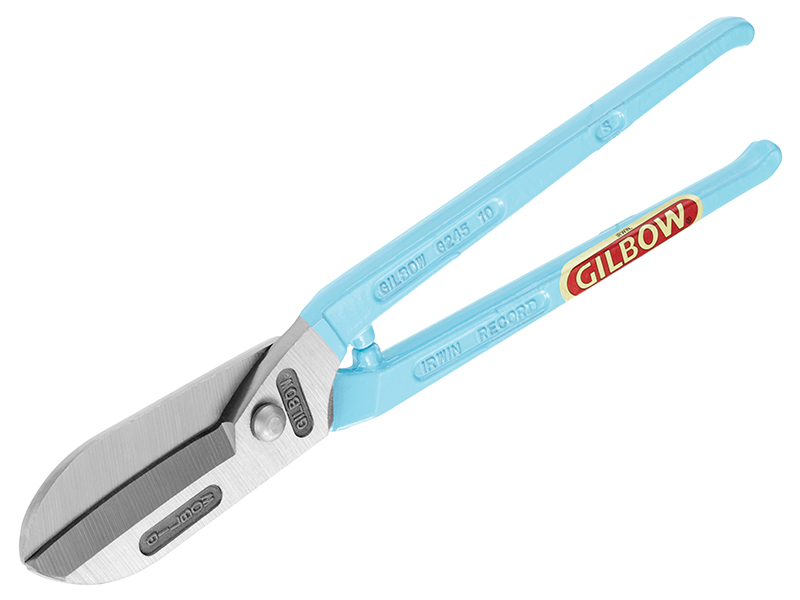 Irwin Gilbow Straight Tin Snips 8in / 200mm - G245/8