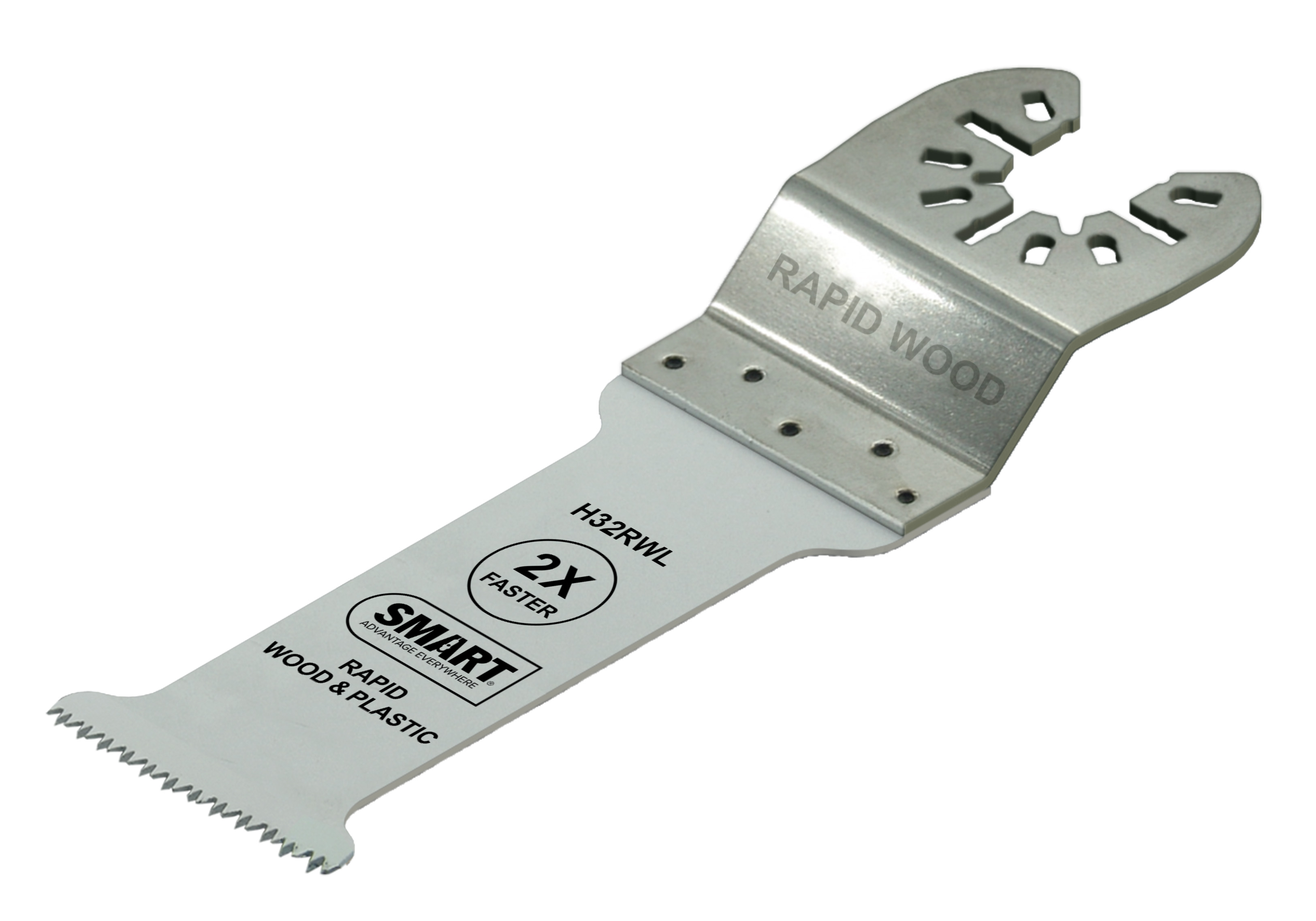 Smart Multi-Tool Blade - 32mm Long Rapid Cut Wood &amp; Plastic Blade - H32RWL1