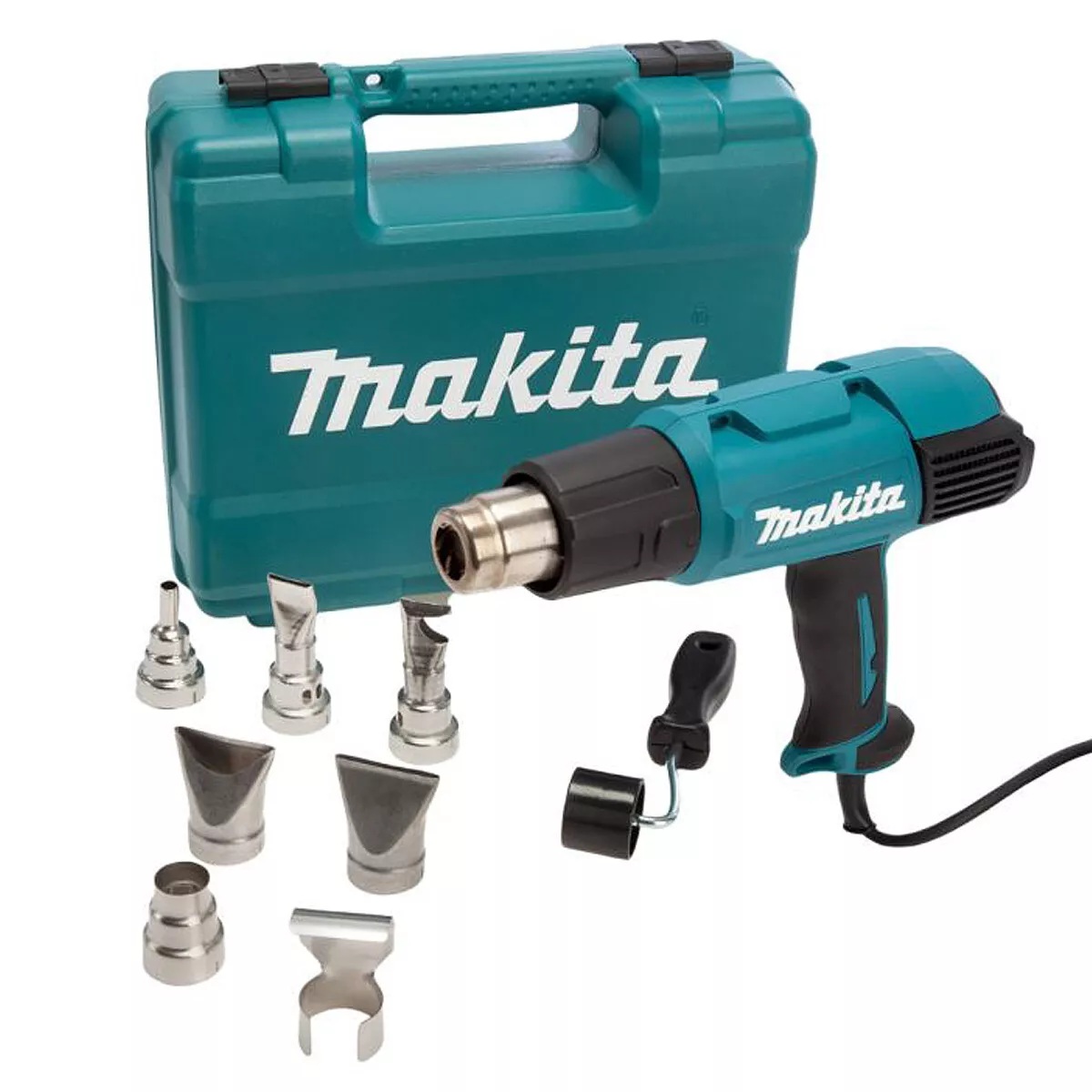 Makita HG651CK/2 Digital Display Heat Gun 2000w &amp; Carry Case - 240v