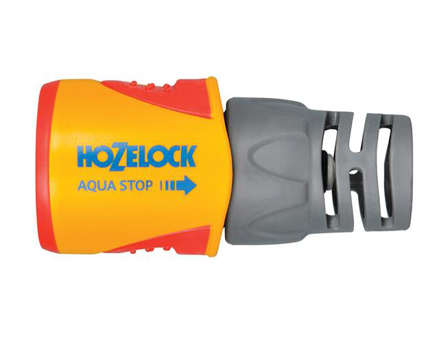 Hozelock 2055 Aquastop Plus Hose Connector for 12.5-15mm (1/2in & 5/8in) Hose