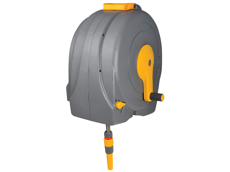 Hozelock 2496 Wall Mounted 40m Fast Reel + 40m of 12.5mm Hose HOZ2496