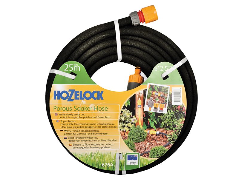 Hozelock 6764 Porous Soaker Hose 25m 12.5mm (1/2in) Diameter HOZ6764