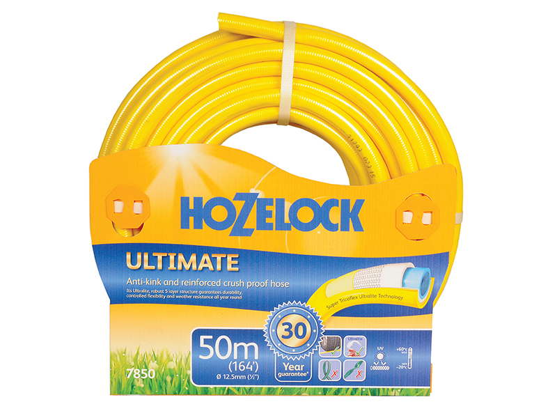 Hozelock 7850 Ultimate Hose 50m 12.5mm (1/2in) Diameter HOZ7850