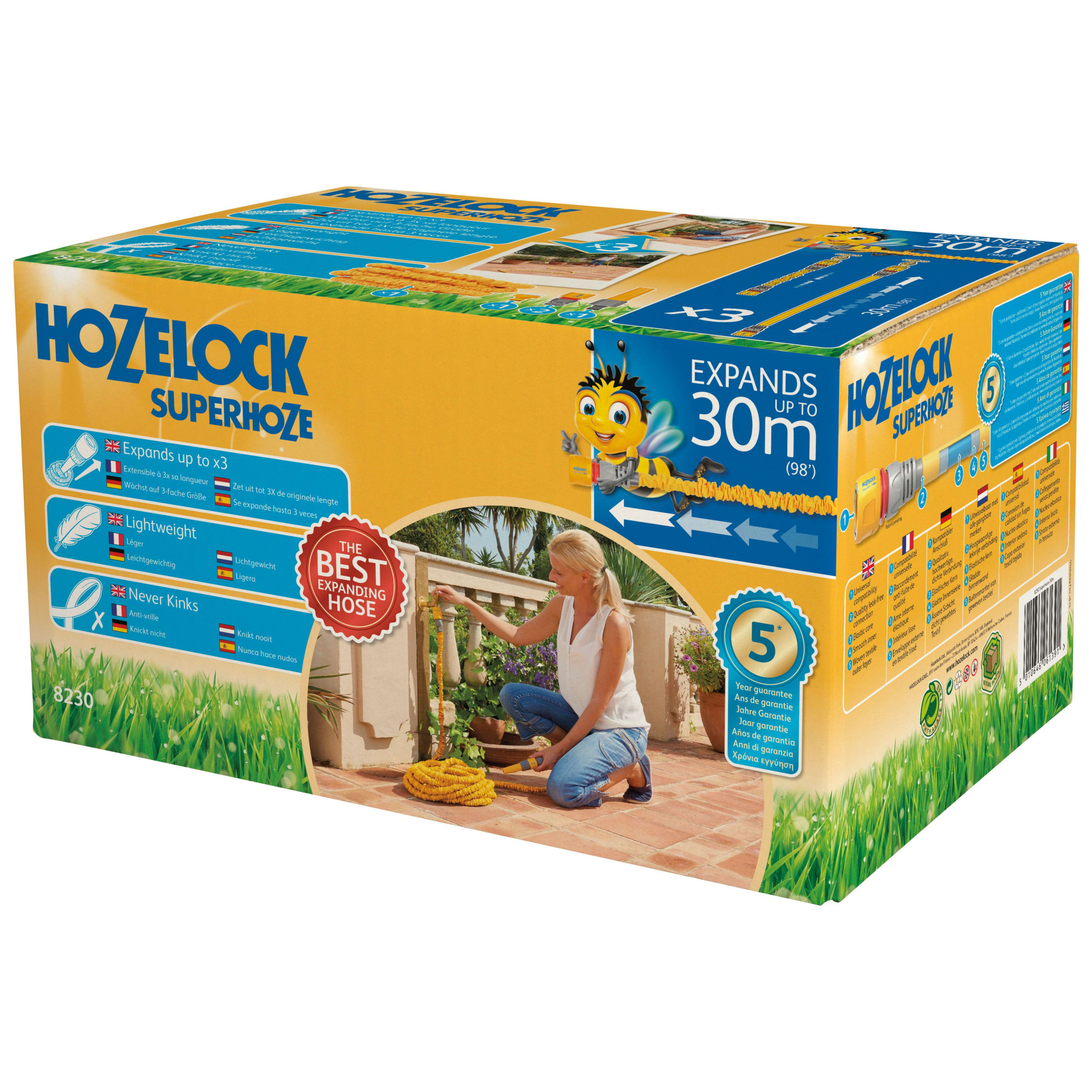Hozelock 8230 Superhoze Expandable Hose 30m