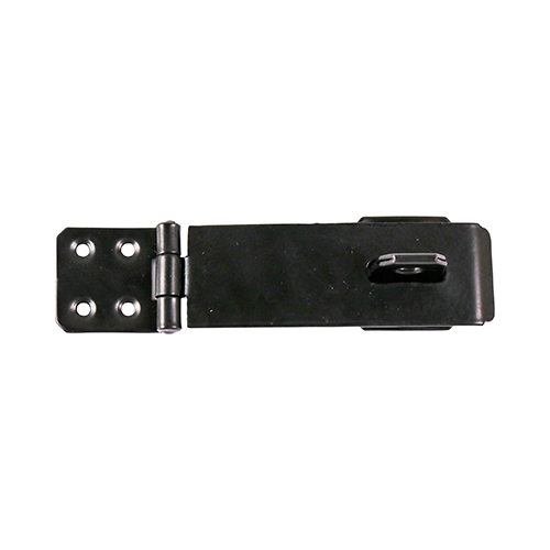 Timco 3 - Safety Pattern Hasp & Staple - Black - TIMbag of 1