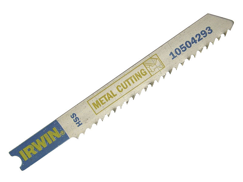 IRWIN U118A Jigsaw Blades Metal Cutting Pack of 5 IRW10504289