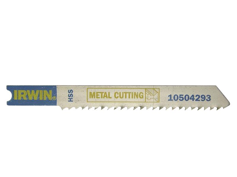 IRWIN U118B Jigsaw Blades Metal Cutting Pack of 5 IRW10504293