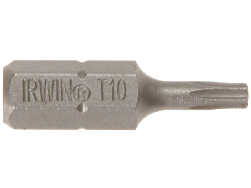 IRWIN TORX Insert Bits TX10 25mm (Pack 10) IRW10504351