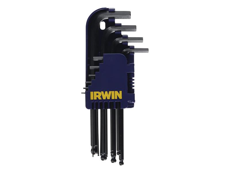 IRWIN T10757 Metric Long Arm Ball End Hex Key Set, 10 Piece IRWT10757