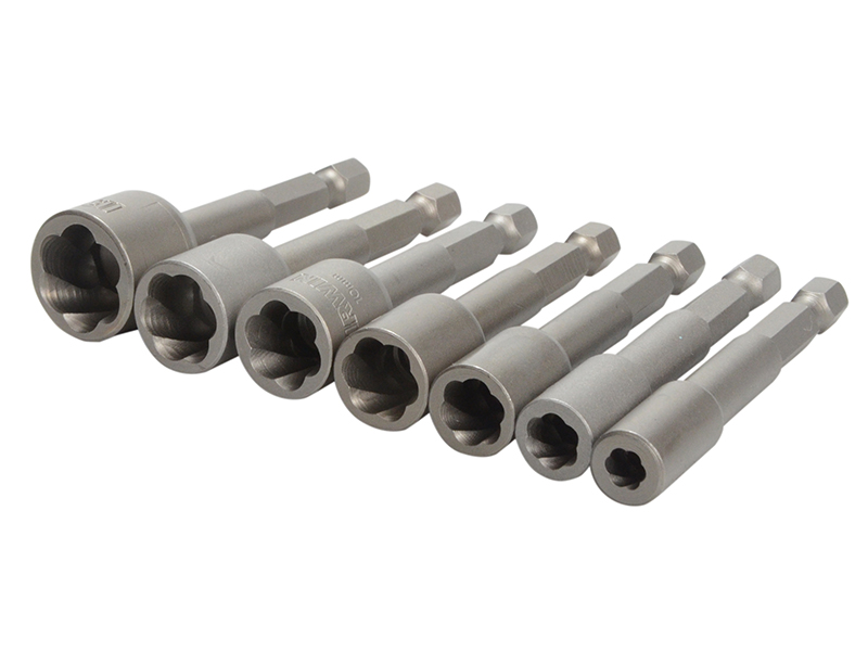 IRWIN T394100 Power Grip Screw Extractor Set, 7 Piece IRWT394100