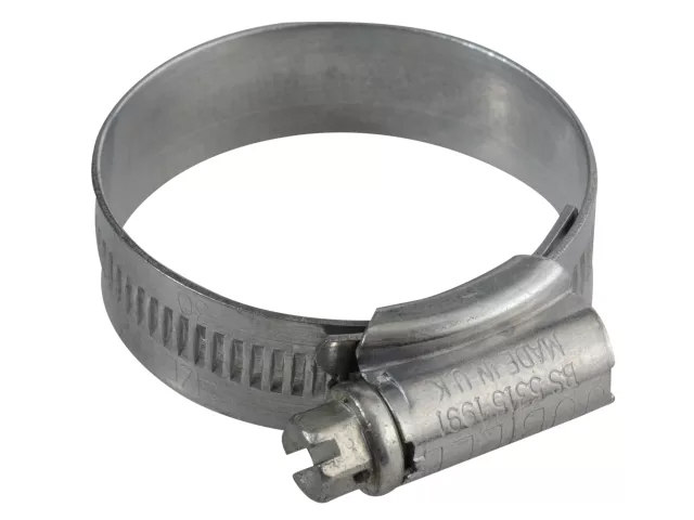 Jubilee 1 x Zinc Protected Hose Clip 30 - 40mm (1.1/8 - 1.5/8in)