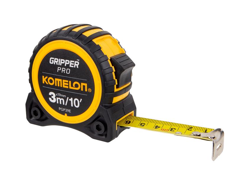 Komelon KOMKG319TAPE 3m/10ft Gripper Pro Tape Measure (Width 19mm)