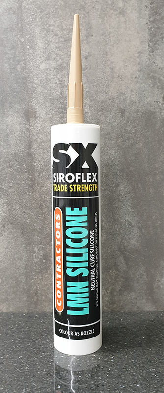 SX Siroflex Contractors LMN Neutral Cure Silicone Sealant 300ml - Oak
