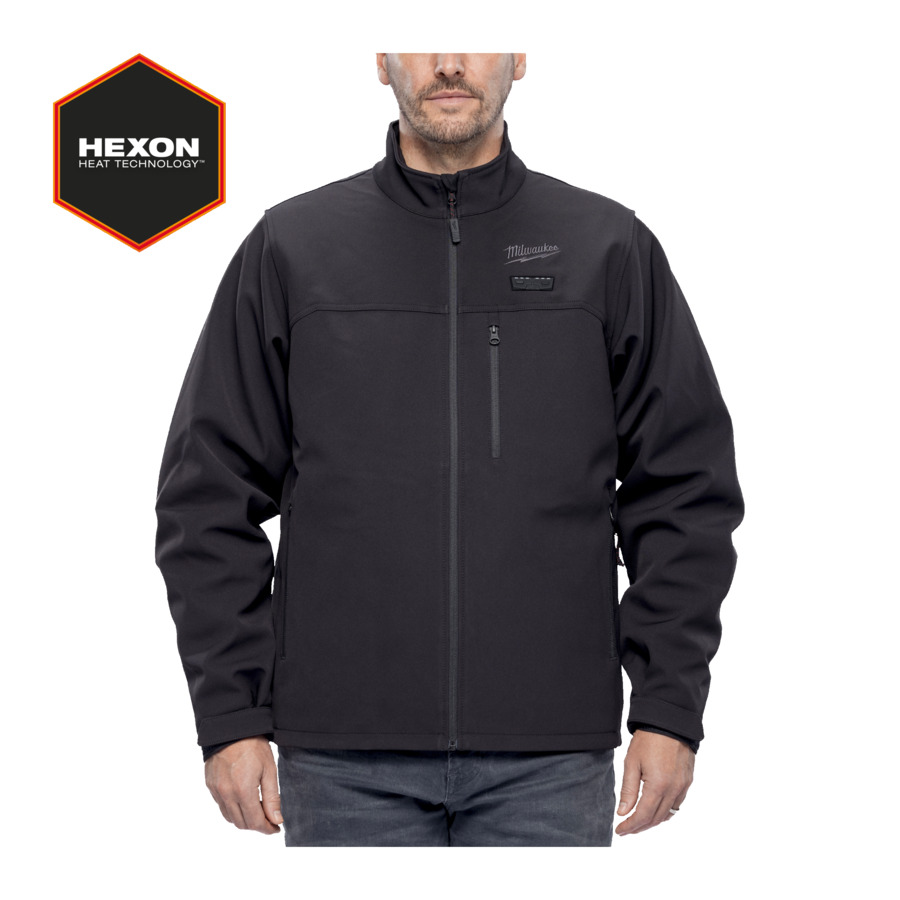 Milwaukee M12HJBL6-0 / 4932493819 12v Hexon Heated Premium Jacket Black - S