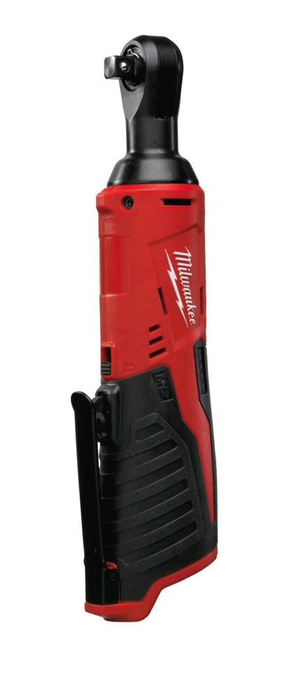 Milwaukee M12IR38-0 12v 3/8in Compact Impact Ratchet &amp; 1/4in Adapter - Body Only