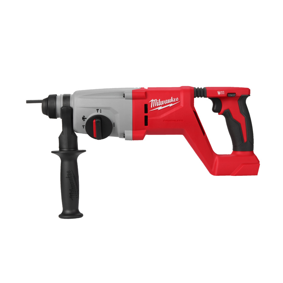 Milwaukee M18BLHACD26 18V Brushless 3-Mode D-Handle SDS Hammer - Body Only