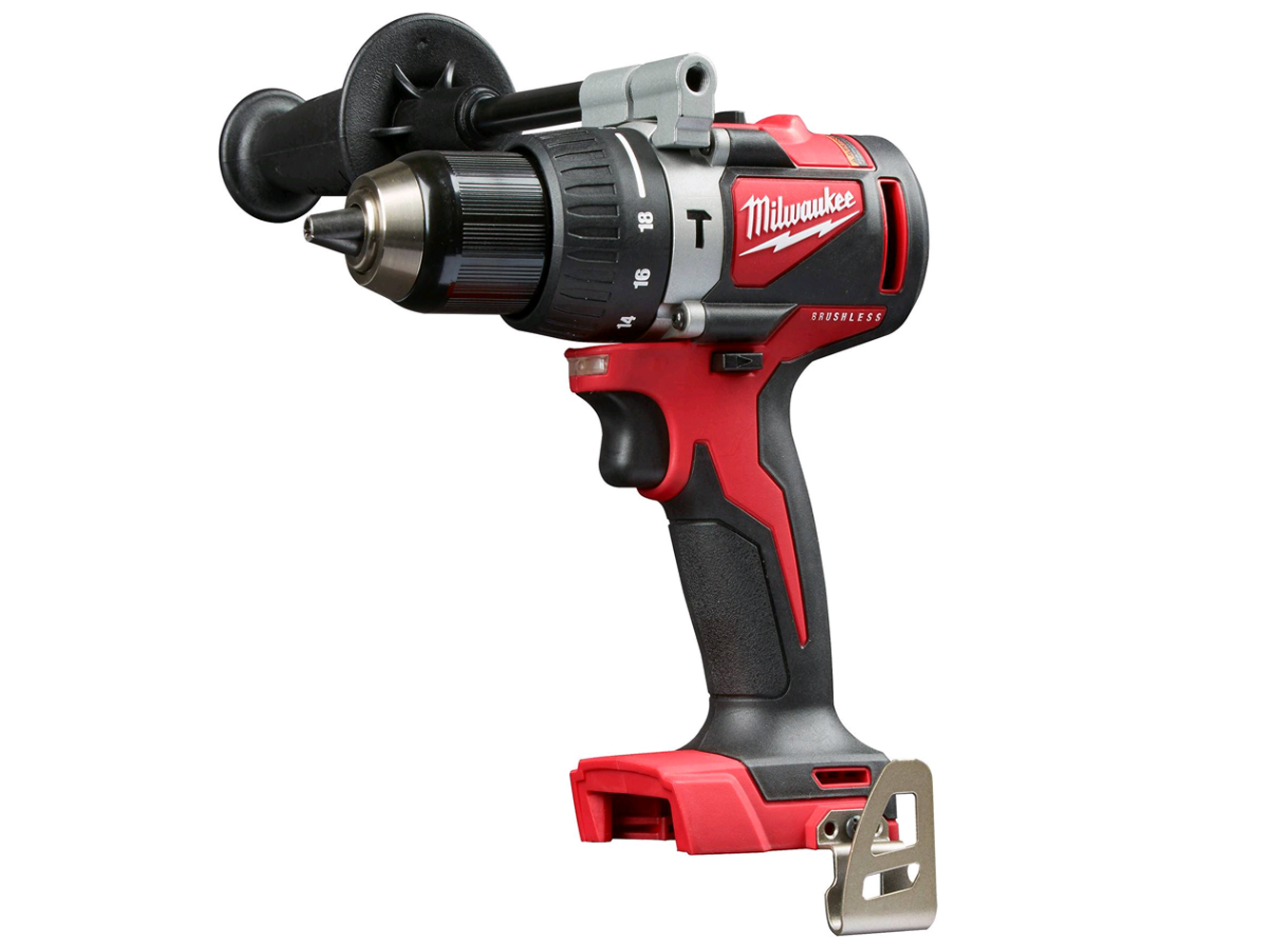 Milwaukee M18BLPD2 18V Brushless Combi Drill (Combi Drill) - Body Only &amp; Case