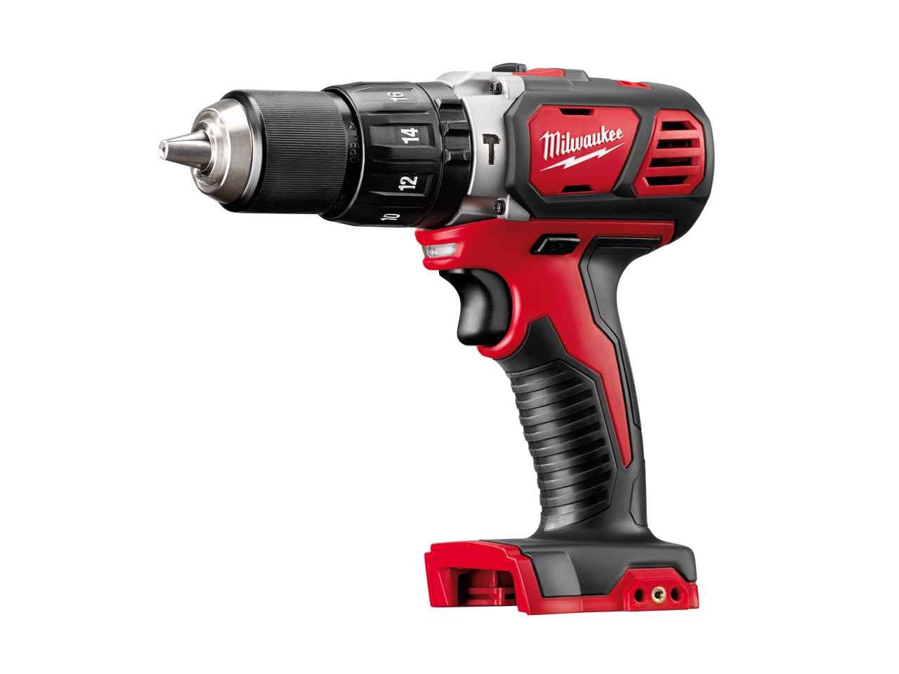 Milwaukee M18BPD 18V Brushed 13mm Combi Drill - Body &amp; Case - M18BPD-0