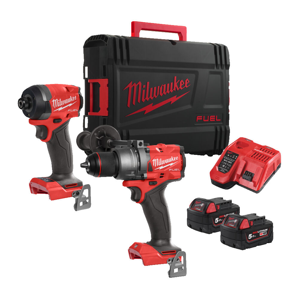 Milwaukee 18V Fuel Brushless Gen 3 Heavy-Duty Combi &amp; Impact - M18FPP2A3-502X