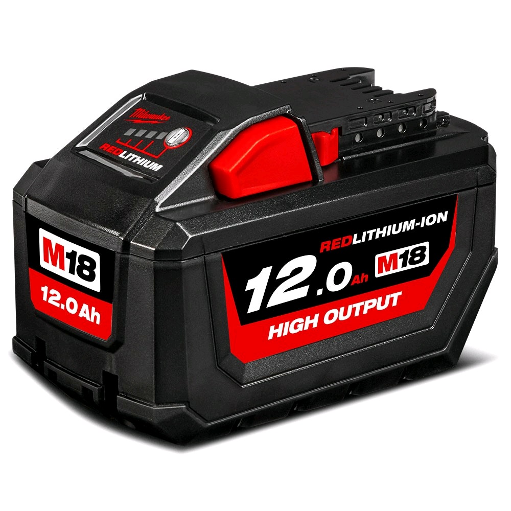Milwaukee M18HB12 18V 12.0Ah High Output Red Lithium-Ion Battery