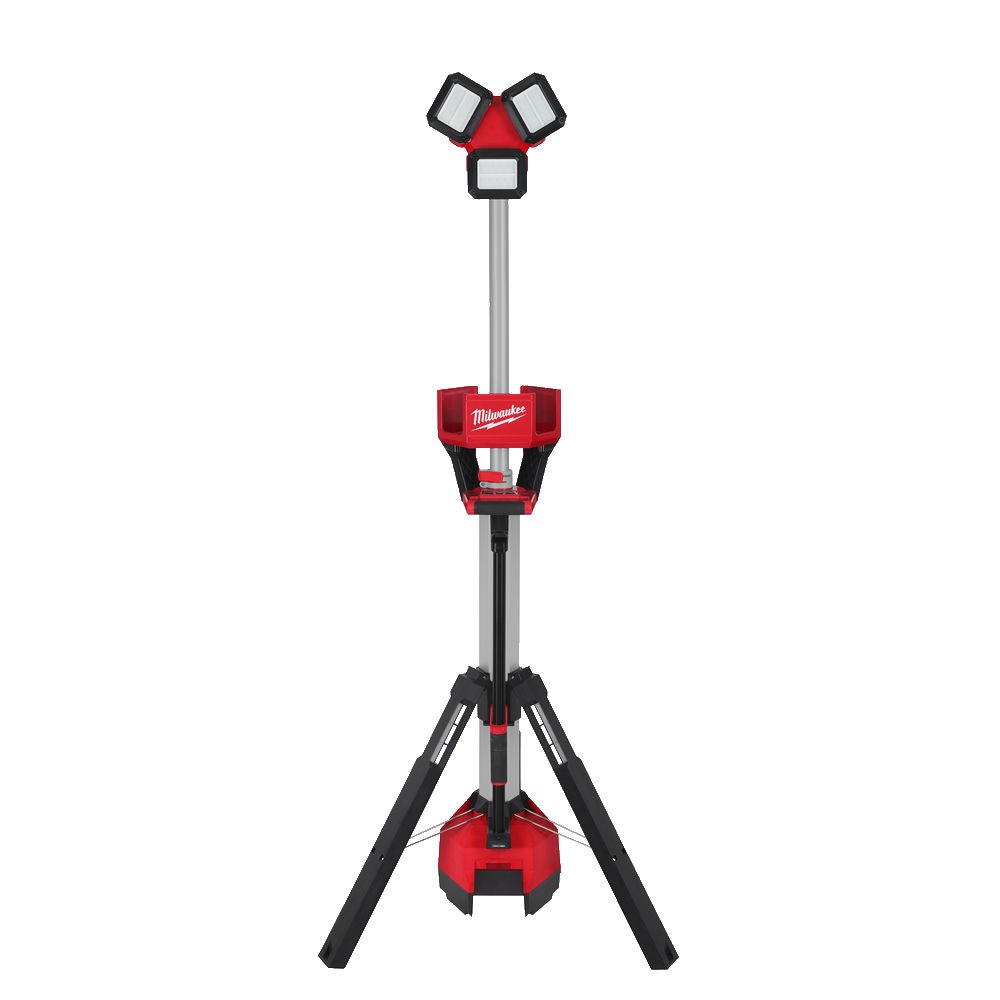 Milwaukee M18HOSALC M18 18V LED Stand Light (Telescopic Area Light 6000 Lumens) - Body Only