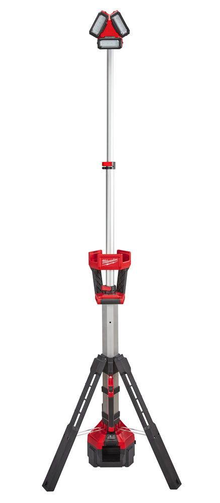 Milwaukee M18HSAL 18V LED 3000 Lumens Telescopic Light &amp; Charger - Body Only