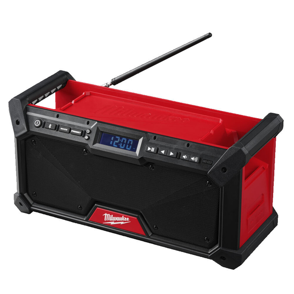 Milwaukee M18RADDAB+ 18V / 240V Jobsite DAB+ Radio With Bluetooth - Body Only