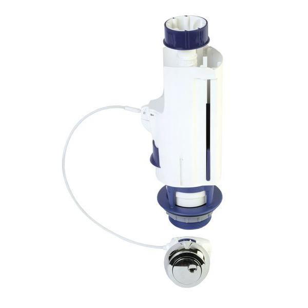 Multikwik Dual Flush Valve Multiflush 2in Outlet 340mm Cable