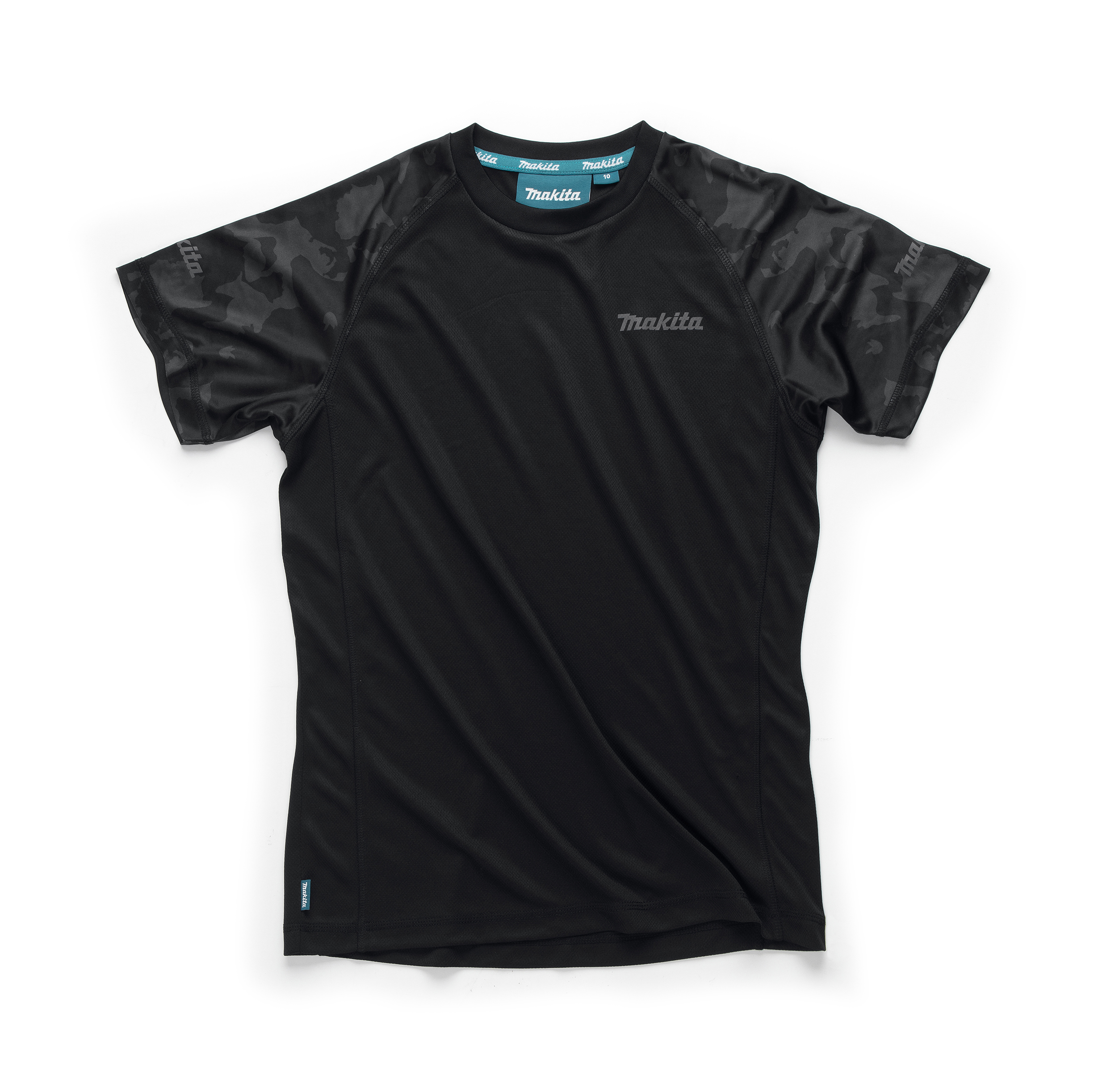 Makita MK102W Womens Black Tech T-Shirt - 10