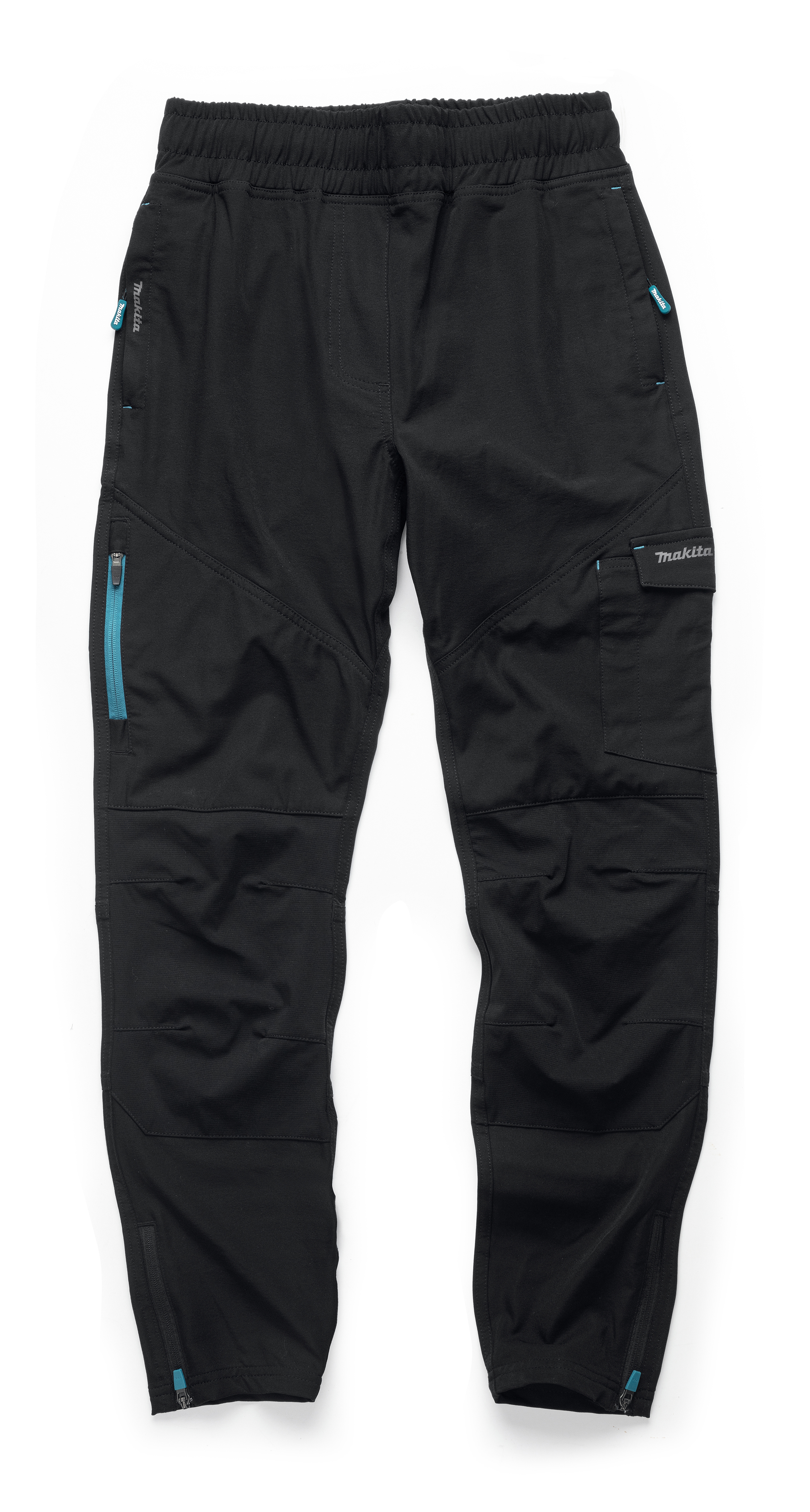 Makita MK301W Womens Black Axis Stretch Jogger Bottoms - 10