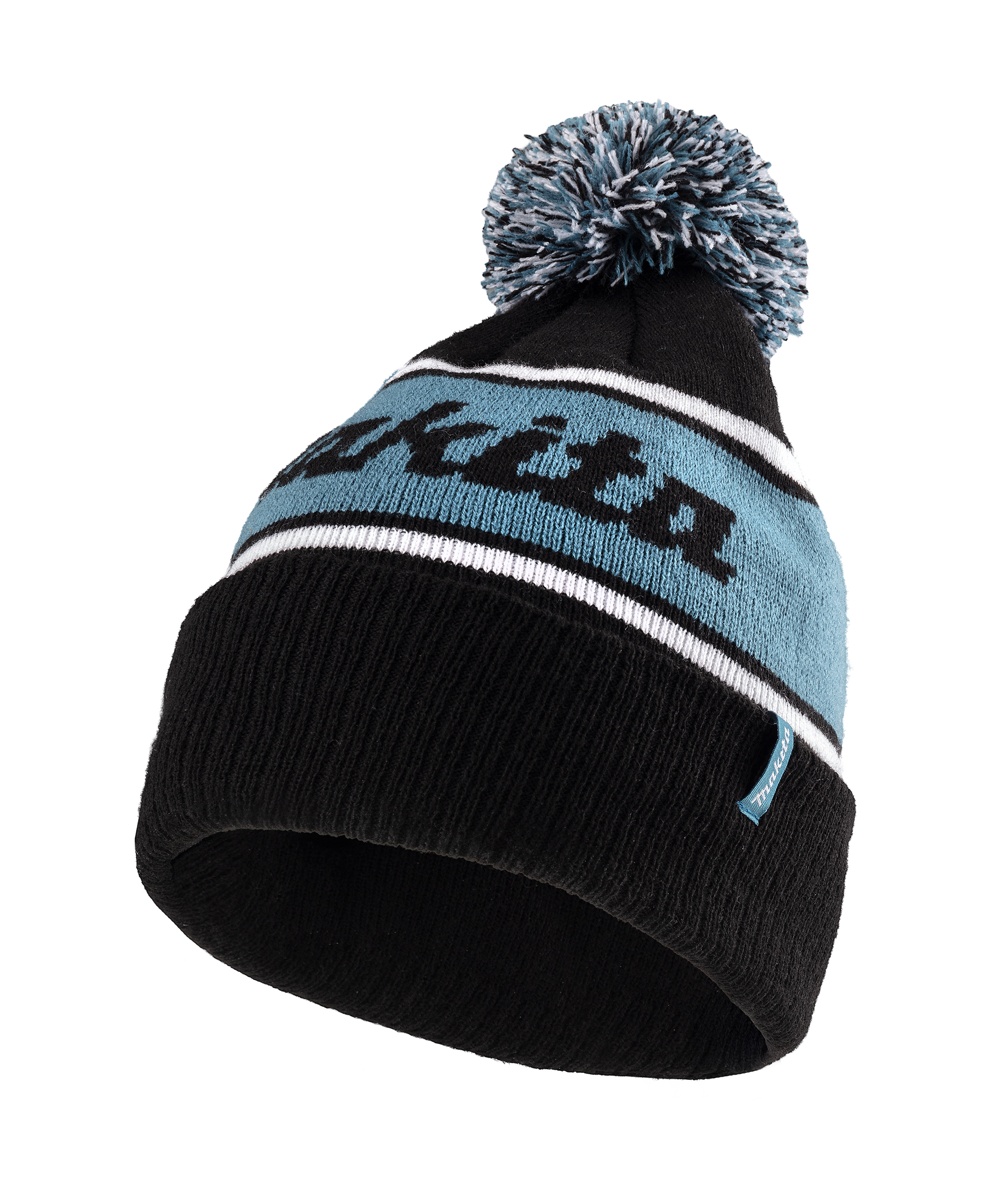 Makita MK504M Black Origin Bobble Hat - One Size