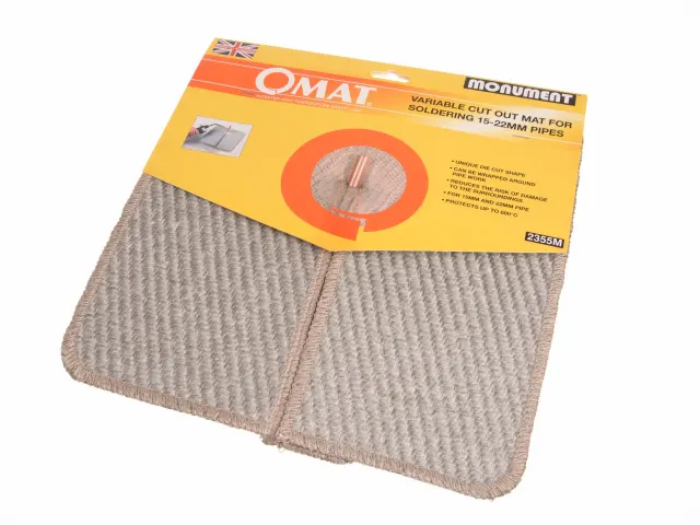 Monument 2361F Omat Soldering Matt 15mm - 22mm 250mm (10in)