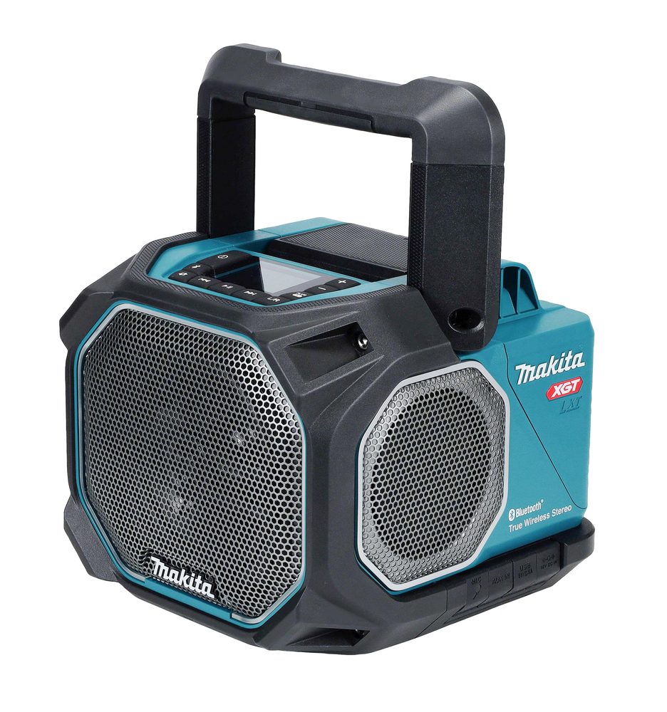 Makita MR014GZ 12v / 18v / 40v / 240V Job Site Bluetooth &amp; Aux - Body Only
