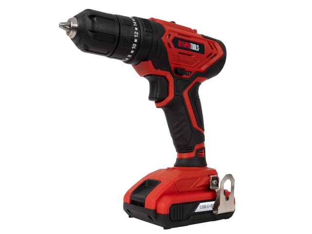 Olympia Tools 20v Li-Ion Cordless Combi Drill - OLPCD20VLI