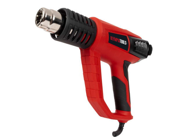 Olympia Tools 2000w Heat Gun c/w 5 Accessories 240v - OLPHG2000