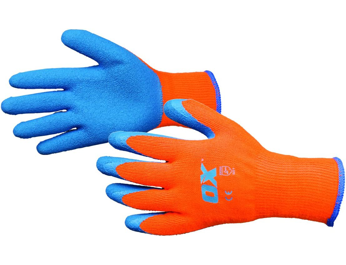 OX Safety Thermal Grip Gloves Size 9 Large (L)