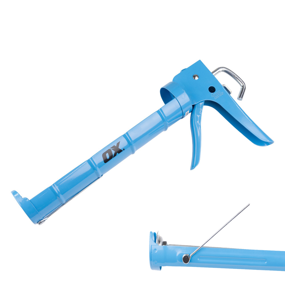 OX OX-T046505 Pro 400ml Half-Barrel Caulk Gun 