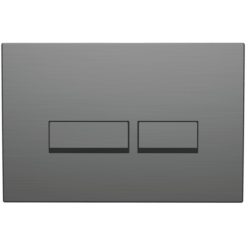 Nevada Pneumatic Square Push-Button - Gunmetal Grey