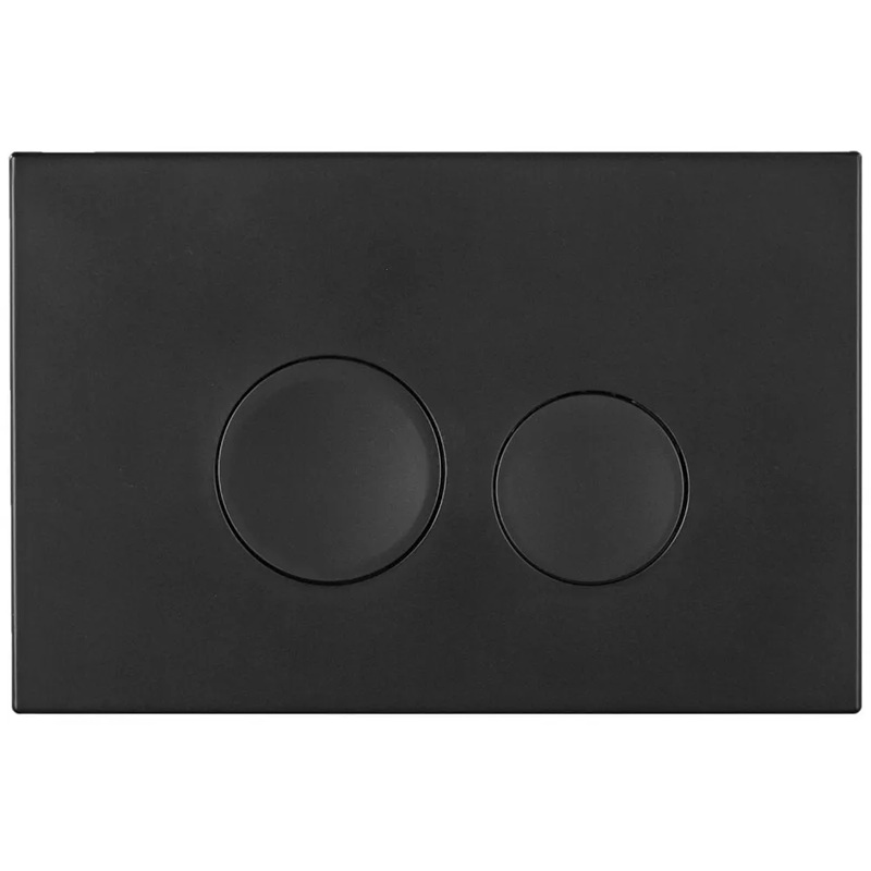 OHIO PNEUMATIC PUSH BUTTON ROUND BLACK PB-OHBK