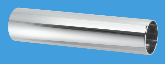 McAlpine 32mm x 1 Metre Chrome Plated (CP) Pipe (Euro size)
